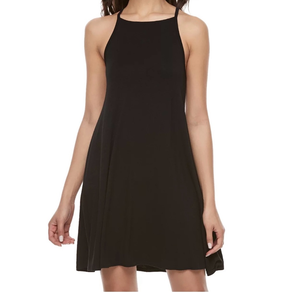 SO Halter Swing Dress